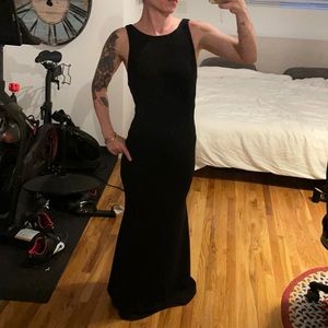 Dream About You Black Backless Maxi Dress